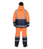 Костюм Магистраль с п/к, оранжевый/т.синий — изображение 2