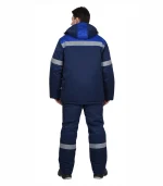 Костюм Рост-Арктика с брюками, синий/васильковый — изображение 2