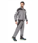 Костюм Пекин с п/к, серый/черный — изображение 3