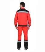 Костюм Мастер с п/к, красный/черный — изображение 2