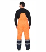 Костюм Магистраль с п/к, оранжевый/т.синий (тк. смесовая) — изображение 4