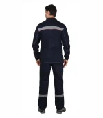 Костюм Сфера с брюками, т.синий, 100%ХБ — изображение 2