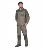 Костюм Токио с п/к, песочный/хаки — изображение 3