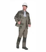 Костюм Токио с п/к, песочный/хаки