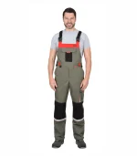 Костюм Стан с п/к, оливковый/черный — изображение 4