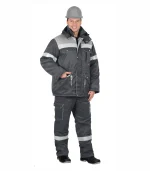 Костюм Титан с п/к, серый