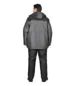 Костюм Фаворит с п/к, серый/черный — изображение 2