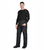 Костюм Фаворит с брюками, серый/черный — изображение 3