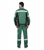 Костюм Полином с п/к, зеленый/черный — изображение 2