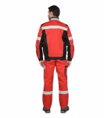 Костюм Полином с п/к, красный/черный — изображение 2