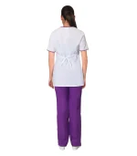 Костюм Вирджиний женский, белый с фиолетовым — изображение 2