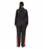 Костюм женский Сибирячка с п/к, серый/черный/красный — изображение 4