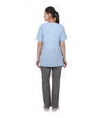 Костюм Кэтрин женский, голубой с серым — изображение 2