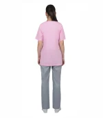 Костюм Кэтрин женский, розовый с серым — изображение 2