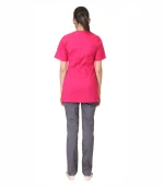 Костюм Валерия женский, фуксия с серым — изображение 2