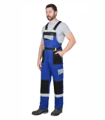 Костюм Полином с п/к, васильковый/черный — изображение 3