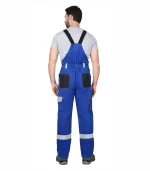 Костюм Полином с п/к, васильковый/черный — изображение 4