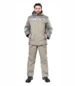 Костюм Озон с брюками, оливковый — изображение 3