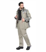 Костюм Озон с брюками, оливковый