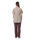 Костюм Лира женский, бежевый с шоколадным — изображение 2