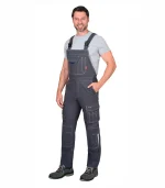 Костюм Джет с п/к, серый/синий — изображение 4