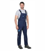 Костюм Джет с п/к, синий/голубой — изображение 3