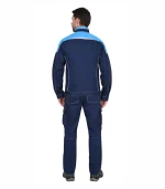 Костюм Джет с брюками, синий/голубой — изображение 2