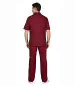 Костюм Виктор мужской, бордовый — изображение 2