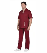 Костюм Виктор мужской, бордовый