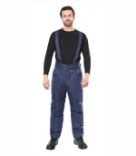 Костюм Комфорт с брюками, синий/черный — изображение 4