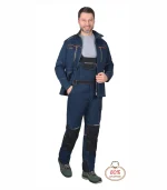 Костюм Шатл-Росс с п/к, синий/черный