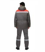 Костюм Бригадир с брюками, серый/красный — изображение 2