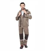 Костюм Родос с п/к, коричневый