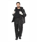 Костюм Алекс с брюками, черный