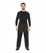 Костюм Алекс с брюками, черный — изображение 4