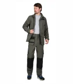 Костюм Тритон с брюками, хаки/черный