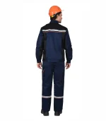 Костюм Практик с брюками, т.синий/черный — изображение 2
