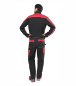 Костюм Агат с п/к, черный/красный — изображение 2