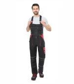 Костюм Агат с п/к, черный/красный — изображение 4