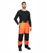 Костюм Арктика МВО с брюками, оранжевый/черный — изображение 3