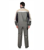 Костюм Каспий с брюками, оливковый/черный — изображение 2