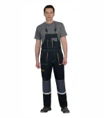 Костюм Родос с п/к, черный/т.серый — изображение 3