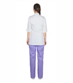 Костюм Барбара женский, белый с фиолетовым — изображение 2