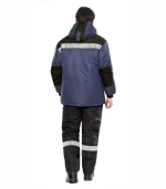 Костюм Комфорт СОП с брюками, синий/черный — изображение 2