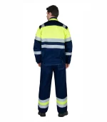 Костюм Навигатор с брюками, синий/лимонный — изображение 2