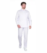 Костюм Сицилия мужской, белый (ХАССП)