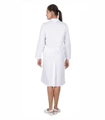 Халат Лиза женский, белый с салатовым — изображение 2