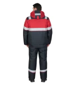 Костюм Навигатор МВО с п/к, серый/красный — изображение 2