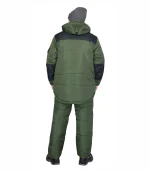 Костюм Беркут-Люкс с п/к, оливковый/черный — изображение 2