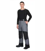 Костюм Арктика МВО с брюками, серый/черный — изображение 3